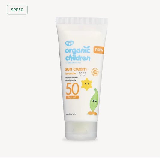Organic Children Lavender Sun Cream SPF50 100ml
